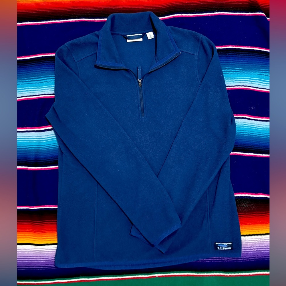 L.L. Bean Blue Pullover